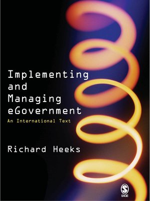 cover image of Implementing and Managing eGovernment